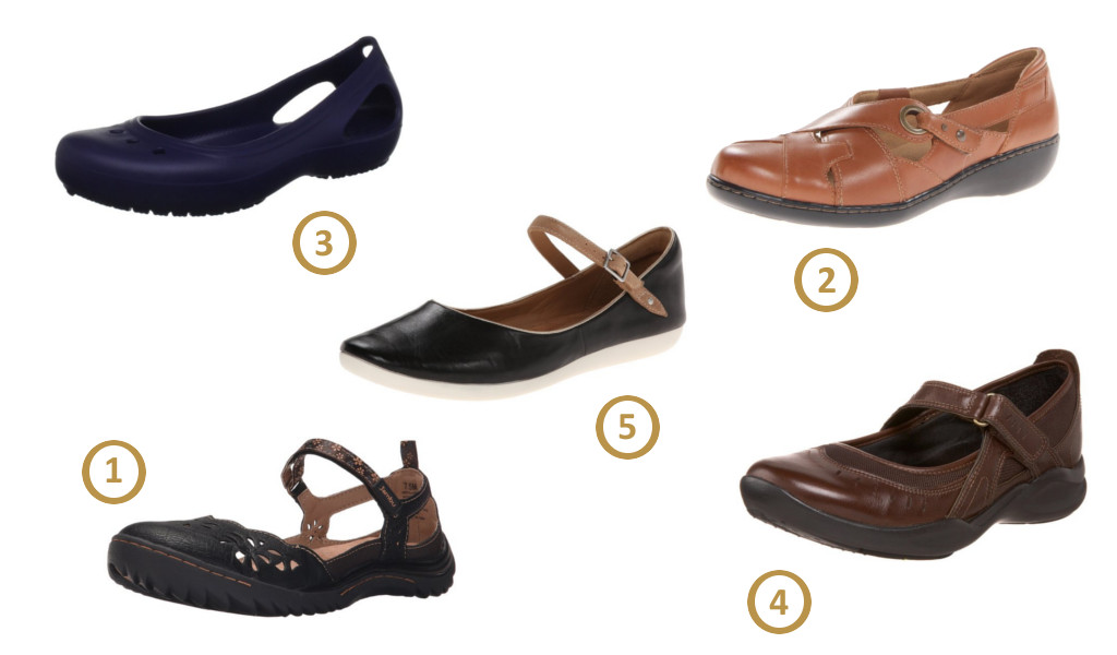 most comfortable flat shoes for walking