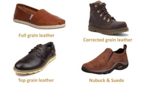 top grain leather shoes